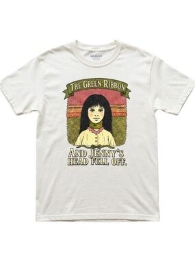 Gildan White Graphic Tee - The Green Ribbon